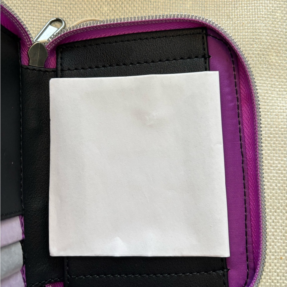 Loungefly Black and Purple Disney Wallet - Picture 4 of 4